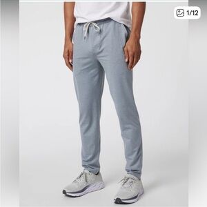 Vuori Ponto Performance Pant Men's Gray Joggers Medium